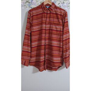 Tackle & Tides Large Plaid Button Up Casual Event Occasion Colorful Shirt